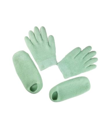 Ipetboom 1 Set Mittens Hand Care Gloves Softening Socks Dry Feet Socks Moisturizing Gloves Sleep Gloves Shoe Covers The Mitten Gel Spa Gloves Sleeping Gloves Disposable Foot Socks (5718GD135TT)