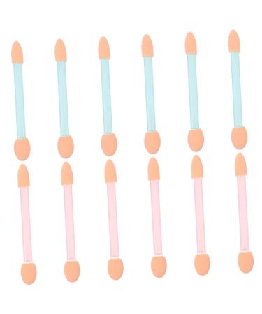 DRESSOOS 24pcs Makeup Eyeshadow Brush Eyeshadow Makeup Accessories Eyeshadow Sponge Sponges