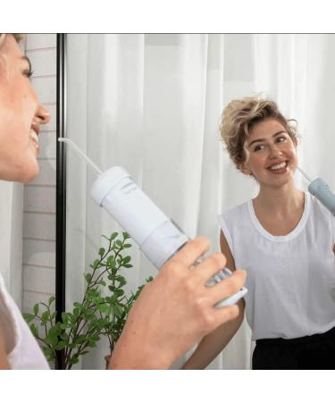 SNOW Rechargeable Water Flosser - 3 Power Modes Portable & Travel-Friendly Dental Care - Buy Online on GoSupps.com