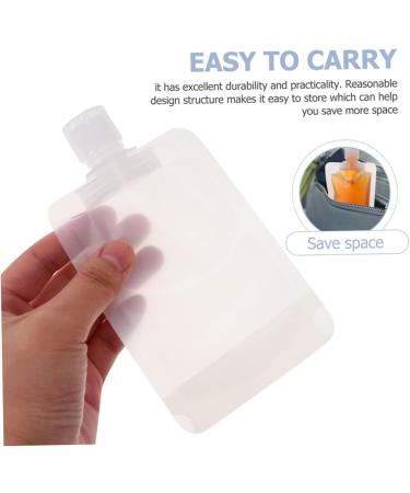 FOMIYES 3 Sets Flap Lotion Bag Travel Cosmetic Bag Shampoo Travel Bag Vertical Spray Pocket Liquid Travel Containers Squeezable Bags Travel Liquid Pouch Frosted Wash Bag or Clamshell - Buy Online on GoSupps.com