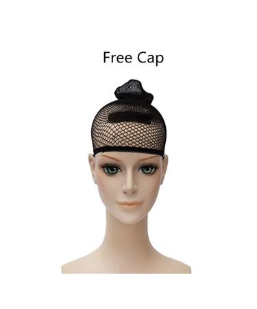 Long Pink Braids Wig for Makima Cosplay - Anime Braided Wig with Bangs for Chainsaw Man Halloween Party + Free Cap - Buy Online on GoSupps.com