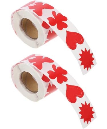 OSALADI 1000 Pieces Body Tanning Stickers Perforated Self- Adhesive Tanning Bed Stickers with 5 Pattern 1.5 Inch Removable Tanning Sunbathing Stickers for Outdoor Indoor Tanning Beds Salon Supplies 2 Roll - Buy Online on GoSupps.com