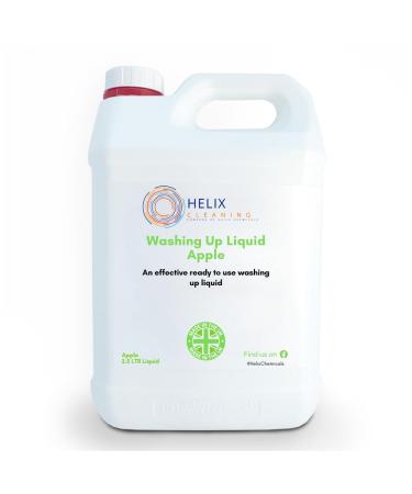 Helix Cleaning Washing Up Liquid 2.5ltr Apple - by Helix Chemicals