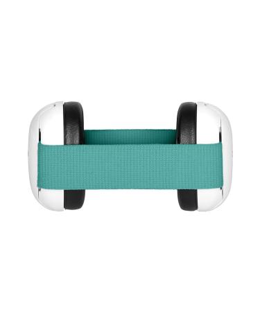 Alecto BV -72 - Hearing protection for babies and toddlers - noise protection headphones - capsule belonging - adjustable fit - sound absorption up to 26dB - white/green