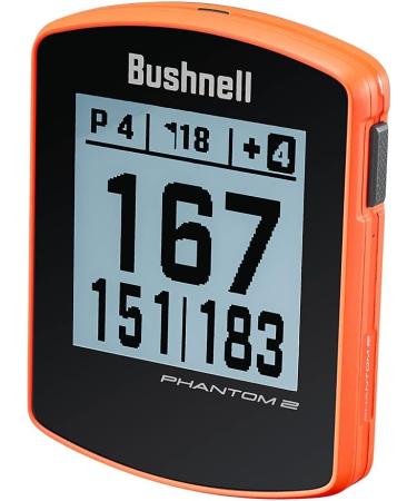 Bushnell Phantom 2 (Neon Orange) GPS Golf Handheld Power Bundle - 2021 Model | PlayBetter Portable Charger | Distance Rangefinder Device | Built-in Magnetic Mount | 38,000+ Courses | Accurate Distances - Buy Online on GoSupps.com