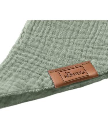 HUNTER Triangular Scarf NOLA - Green Size SS | Stylish & Versatile Accessories - International Shipping Available - Buy Online on GoSupps.com