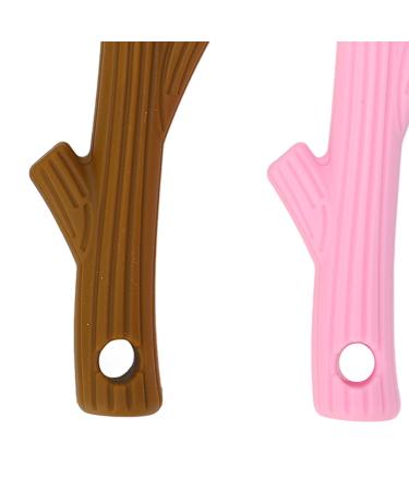 4Pcs Teether Tubes Soft Silicone Teething Tubes Baby Soothing Teether Toy Baby Teething Toy Teether Chewing Tube Food Grade Silicone Set Kit for Infant - Buy Online on GoSupps.com