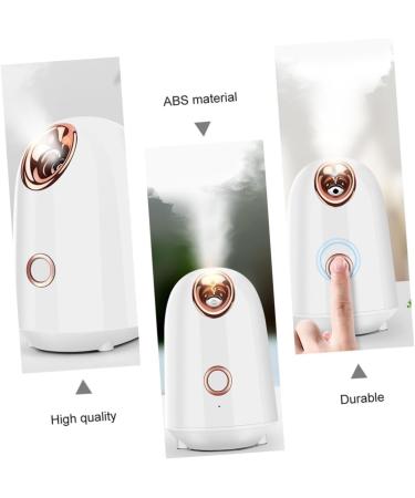 MUSISALY Water Replenishing Instrument Steamer Home Sauna Spa Face Steamer Humidifier Portable White Abs - Buy Online on GoSupps.com