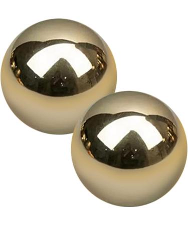 Clispeed 4-Piece Brass Massage Ball Set | Gymnastics Hand & Foot Exercise | Relaxing Massage Balls for Stress Relief - Buy Online on GoSupps.com