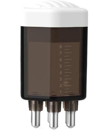 Scalp Applicator Kamm - Hair Oil Applicator for Treatment & Massage | Transparent White Bottle for Efficient Scalp Care - Buy Online on GoSupps.com