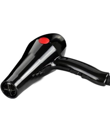 ADITAM Professional Ionic and Ceramic Hair Dryer Black 1600 Watt Hand Held Powerful Performance Styling Tool with Double The Comfort - Buy Online on GoSupps.com