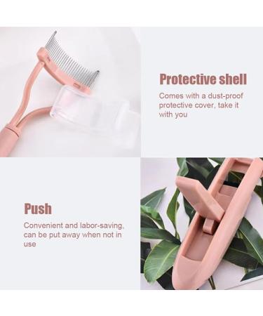 Dajidafu 2 Pieces Eyelash Curlers Brush Comb Tint Kit Beauty Tool Eye-lash Lashs Steal Curler Refills for Adults Women - Buy Online on GoSupps.com