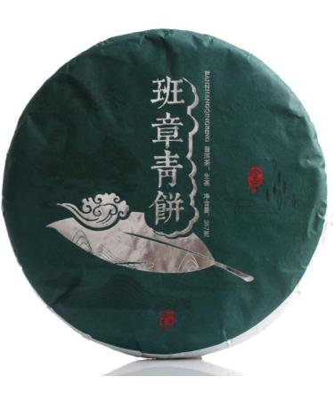 HQZM Yunnan Puer Tea Banzhang Green Cake Old Tree Puer Raw Cake 357g Choice of Quality - Buy Online on GoSupps.com