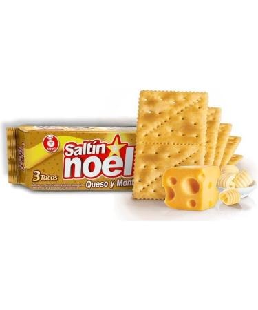 Saltin Noel Cheese and Butter Crackers | Perfect Blend of Cheese & Butte 385g - Buy Online on GoSupps.com