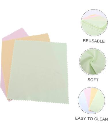 PartyKindom Microfiber Towel Set - 96 Pcs Glasses & Car Mirror Cleaning Cloths | Ultimate Wipes for Crystal Clear Vision - Buy Online on GoSupps.com