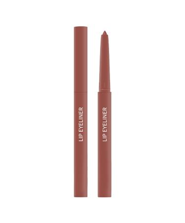 VKVWIV Makeup Forever Walnut Lip Liner Waterproof Non Smudges Lipstick Pencil Lip Pencil Border Pink Mattes Solid Lip Liner 0.5ml Makeup Forever Lip (A One Size) A One Size