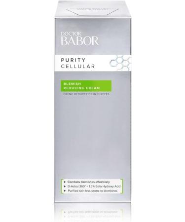 DOCTOR BABOR 24h Anti-Blemish Cream for Skin and Acne Mattifying Effect Vegan Formula Blemish Reducing Cream 1 x 50 ml - Buy Online on GoSupps.com