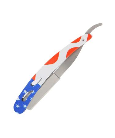 Manual Razor for Men - Lightweight Stainless Steel Straight Edge with Rust Protection for Eyebrows Beard & Salon Use - Buy Online on GoSupps.com