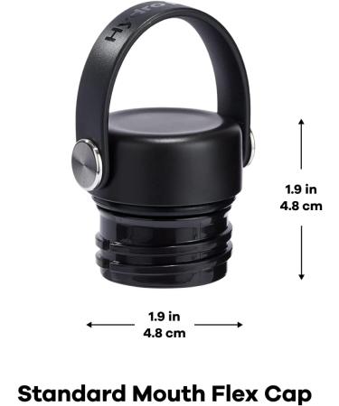 Hydro Flask Standard Mouth Lids Flex Cap Black - Buy Online on GoSupps.com