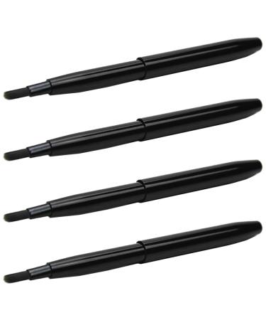 4 Pcs Retractable Lip Brushes Lip Liner Brushes Travel Retractable Lip Brushes for Women Girls Travel and Daily Use