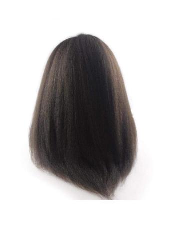 Premium Long Kinky Lace Front Wigs for Black Women | 26 Inch Curly Bob Pre-Plucked 130% Density Natural Look - Buy Online on GoSupps.com