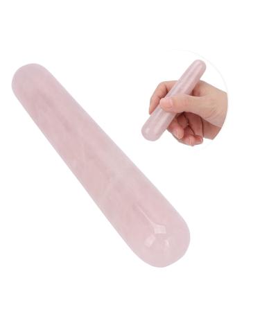 Rose Quartz Gua Sha Scraping Massager Multiple Functions for Face Back Hands and Feet Practical and Portable