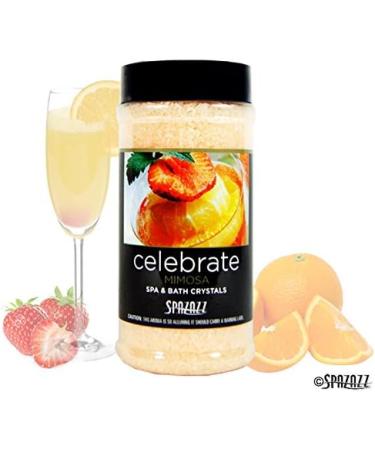 Spazazz SPZ-509 Mimosa Celebrate Set The Mood Crystals 17oz Container - Buy Online on GoSupps.com