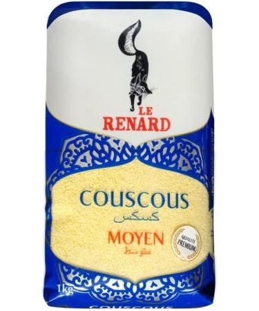 LE RENARD - COUSCOUS MOYEN 1KG - LOT DE 3 - Buy Online on GoSupps.com