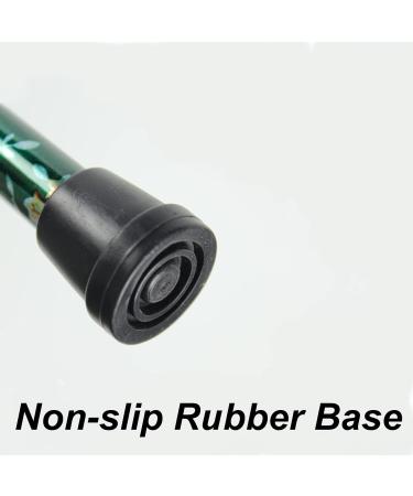 BeGrit Foldable Walking Stick for Women - Adjustable, Lightweight & Durable Green Mobility Aid - Buy Online on GoSupps.com