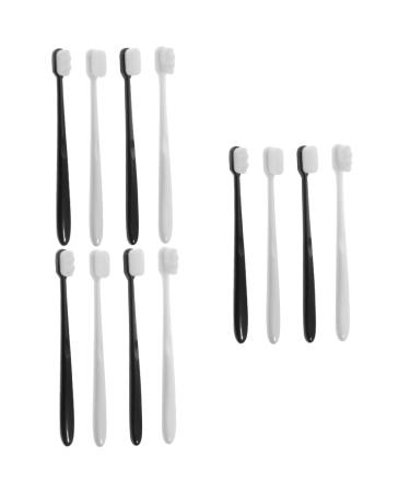 Beavorty 12 pieces soft toothbrush soft bristle toothbrush travel toothbrush toothbrushes toothbrush soft bristle for adults extra soft natural bristles pp camping toothbrush