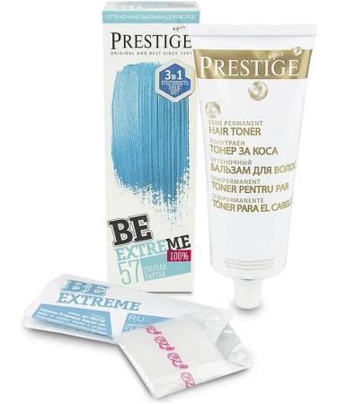  Rosa Impex Semi-permanent hair dye balm 57 Blue Lagoon BeEXTREME 100% Ammonia Free Paraben Free PPD Ottenochny bezsulphatny balm dli volos 57 luba logonana - Buy Online on GoSupps.com