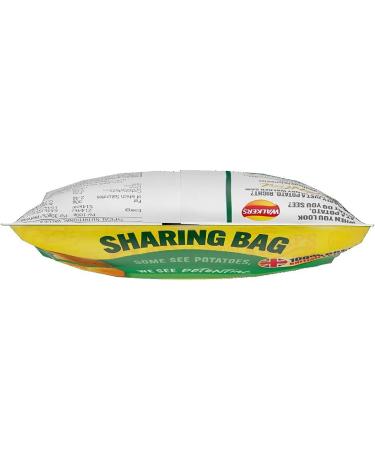 Walkers Salt & Vinegar Sharing Crisps 175g - Delicious Snack for Sharing - Buy Online on GoSupps.com