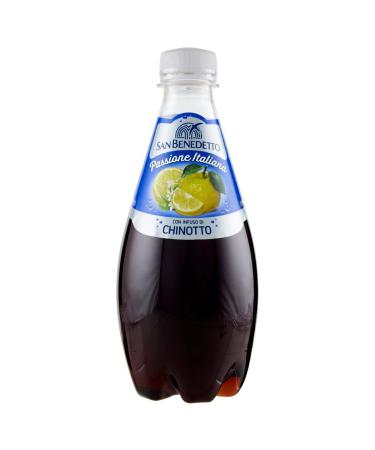 San Benedetto Chinotto Passione Italiana Soda 100% Italian PET 40 cl Pack of 24