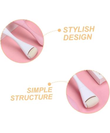 Mikinona Oil Removal Roller Face Massager Skin Care Roller Face Beauty Roller Skin Care Tool Facial Massage Tool Oil Absorbing Face Roller Facial Massager Handheld Face Roller 10.30X2.70X1.50CM White - Buy Online on GoSupps.com