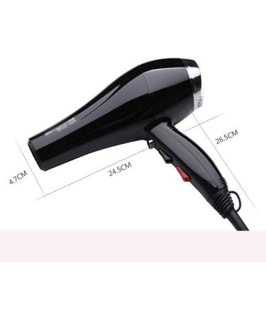 Professional Hair Dryer Negative Ion Blow Dryer 2000W Salon Powerful Dryer/Red (Black) - Buy Online on GoSupps.com