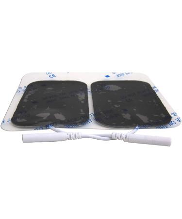 Premium Re-Usable Self Adhesive Electrode Pads for TENS/EMS Unit - Fabric Backed with Premium Gel - Latex Free - 16 Count - Buy Online on GoSupps.com