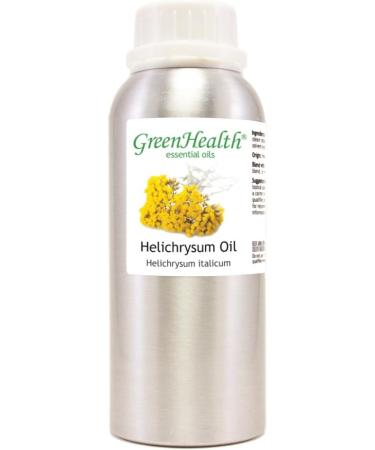 Helichrysum 8 fl oz (237 ml) Aluminum Bottle w/Plug Cap 100% Pure Essential Oil GreenHealth - Buy Online on GoSupps.com