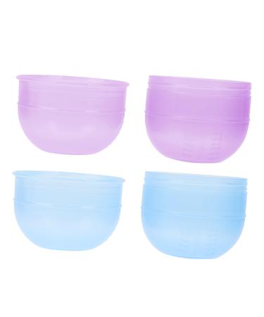 Gobelet M langeur de Coloration Capillaire 2 Pi ces Transparent 250 Ml Graduation Professionnel Salon Coiffure Kit Teinture Cheveux Couleur Al atoire