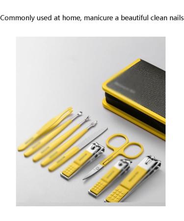 Nail Scissors Nail Clipper Set Stainless Steel Fingernail and Toenail Clipper Cutters with Nail File Sharp for Men Women Toenail Clippers Yellow - Buy Online on GoSupps.com
