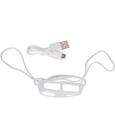 Snore Reducing Micro Blower Silicone Strap - White | Home Use Snoring Solution - Buy Online on GoSupps.com
