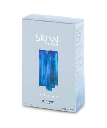Titan Verge Long Lasting EDP for Men - 100 mL | Perfume for Men | Eau De Parfum for Men | Men's cologne | For Daily Use | Premium Fragrance | Grooming Essentials - Buy Online on GoSupps.com