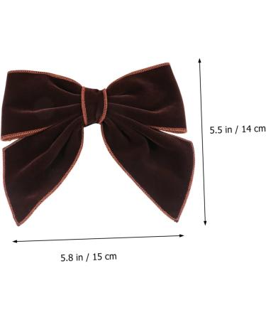 Beaupretty Baby bow hairpin Hair Bows Clips Valentines hair vintage hair bows Hair Bows Barrettes baby bow clips fairy french hair clips Girls Headdress child Velvet cloth decorate Wedding - Buy Online on GoSupps.com