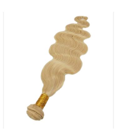 Mila 28 (70cm) Real Hair Tress - 100% Remy Human Hair Extensions Blond 613# Body Wave Style 100g - Buy Online on GoSupps.com
