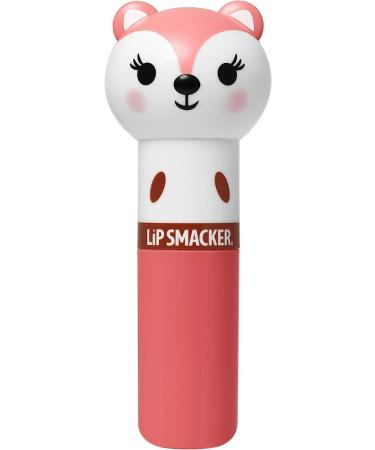 Lip Smacker Lippy Pals Fox Flavoured Lip Balm for Kids Inspired by Animals Moisturizing and Smoothing to Refresh your Lips Foxy Apple Flavour