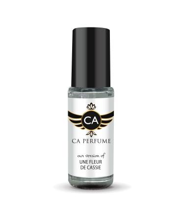CA Perfume Impression of F Malle Une Fleur De Cassie For Women Replica Fragrance Body Oil Dupes Alcohol-Free Aromatherapy Sample Travel Size Concentrated Long Lasting Attar Roll-On 0.14 Fl Oz/4ml-X1