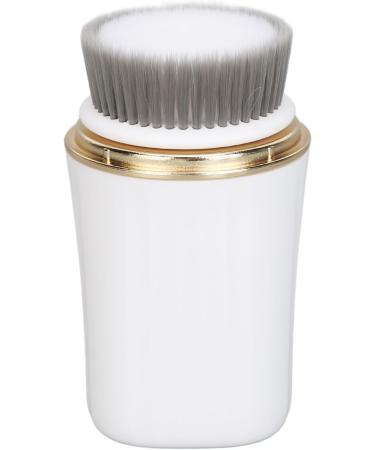Electronic Facial Exfoliator Dual Head Rechargeable IPX7 Silicone Waterproof Electric Scrubber 2 Gears for Daily Life Cleansing - Buy Online on GoSupps.com