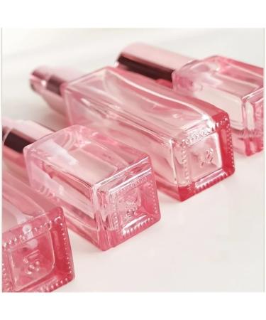 5pc Rose Gold Portable Refillable Perfume Bottles - 20ml & 30ml Travel Spray - 9ml Pink Makeup Container for Perfume - International Shipping Available - Buy Online on GoSupps.com