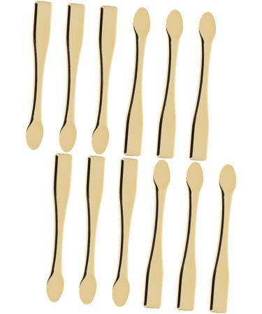 Healeved 24 Pcs Mask Spoon Mini Spoons Night Cream for Face Skincare Makeup Skincare Spatula Makeup Spoon Abs 6.00X0.70X0.70CMx2pcs Goldenx2pcs - Buy Online on GoSupps.com