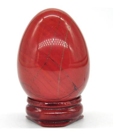 35x50mm Red Jasper Oval Natural Crystal Stone Mineral Specimen - Buy Online on GoSupps.com