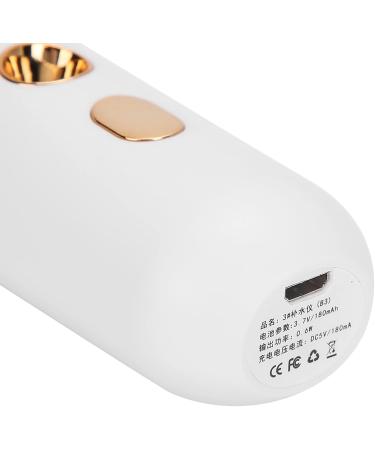 Portable Face Steamer Atomized Water Molecules Small and Exquisite Shape Design Easy to Carry Used For Skin Hydration In Dry Environments. - Buy Online on GoSupps.com